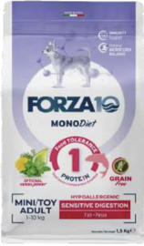 FORZA10 MonoDiet SENSITIVE DIGESTION Mini & Toy Adult рыба 1,5kg/6pz